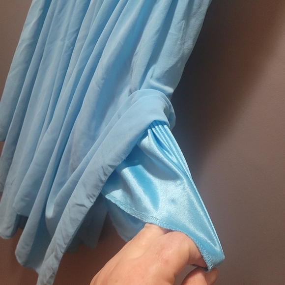 Katie blue asymmetrical dress Size m - Picture 8 of 8